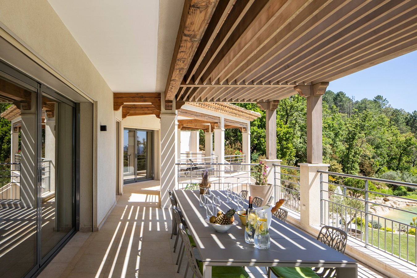 Terrasse couverte